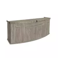 Diversa Szafka 200x60x75cm AP SOLID profilowana - truflowy