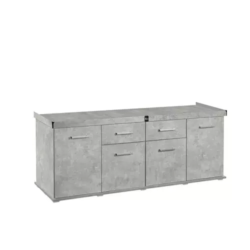 Diversa Szafka 200x60x75cm SOLID - beton