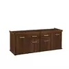 Diversa Szafka 200x60x75cm SOLID - orzech