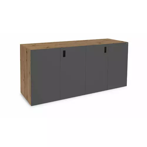 Diversa Szafka 200x60x90cm ELITTE ARTISAN-GRAFIT