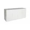 Diversa Szafka 200x60x90cm ELITTE BETON-BIA�Y