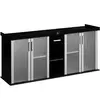 Diversa Szafka 200x80x77cm MODERN - czarna