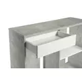 Diversa Szafka 200x80x90cm ELITTE BETON-BIA�Y