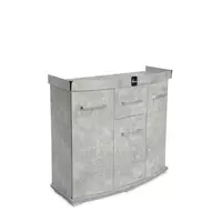 Diversa Szafka 80x35x75cm AP SOLID profilowana - beton