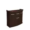 Diversa Szafka 80x35x75cm AP SOLID profilowana - wenge