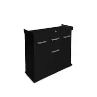 Diversa Szafka 80x35x75cm SOLID - czarna