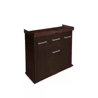 Diversa Szafka 80x35x75cm SOLID - wenge