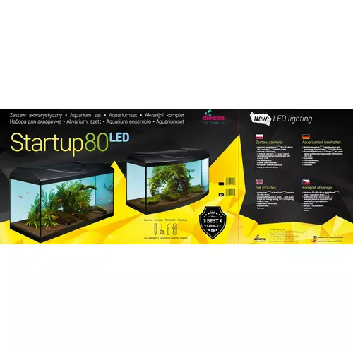 Diversa Zestaw Startup 80 Led Expert 16W Czarny