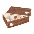 Domek drewniany dla chomika Leif, 35x11x25cm