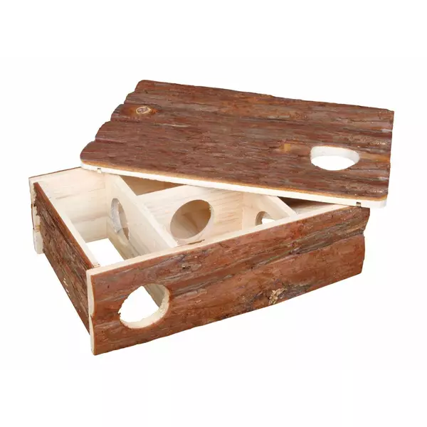 Domek drewniany dla chomika Leif, 35x11x25cm