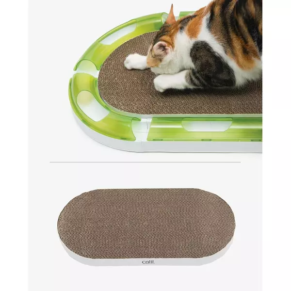 Drapak kartonowy Catit Senses 2.0 Oval Scratcher, do tor�w Catit