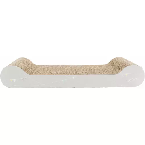 Drapak kartonowy Junior, 38 x 6 x 18cm, jasnoszary