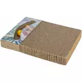 Drapak kartonowy z zabawkami, 38 x 30cm, bia�y