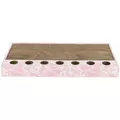 Drapak kartonowy z zabawkami, 48 x 25cm, r�owy