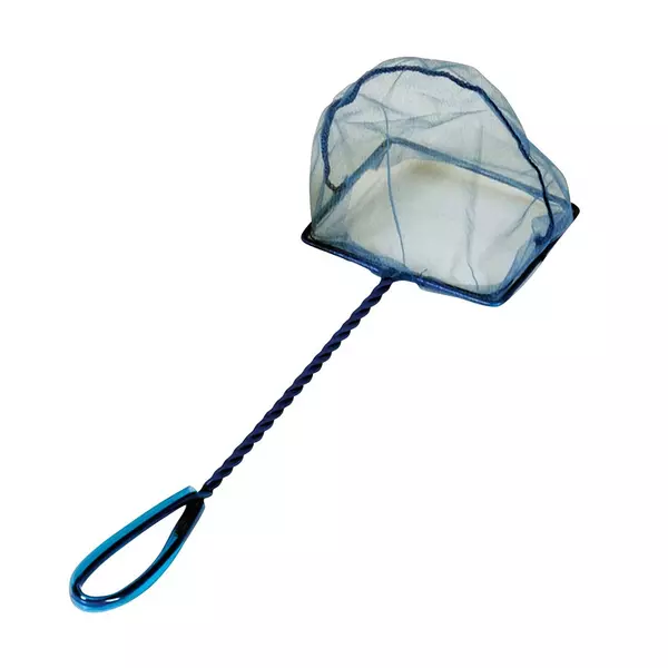 Drobna siatka do ryb Marina Fine Mesh, 10x23cm, niebieska