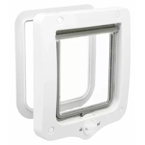 Drzwiczki dla kota 2-Way, 20 x 22cm, bia�e