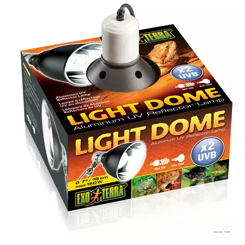 Exo Terra UV Light Dome [18cm] - aluminiowy reflektor