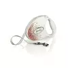 FLEXI Smycz Glam Splash Orient, M TA�MA 5 m, bia�a