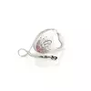 FLEXI Smycz Glam Splash Pink, S TA�MA 3m, bia�a