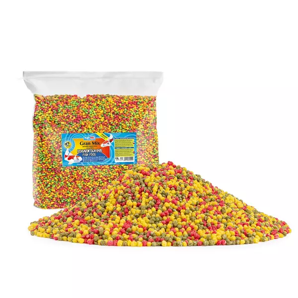 Granulki mix tr�jkolorowe 15l