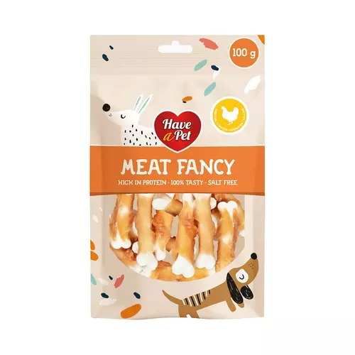 Hap Fancy Kostki Z Kurczakiem 100g