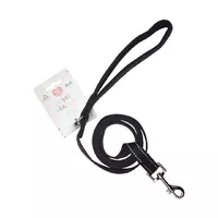 Hap Smycz Basic Czarna 2x180cm