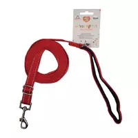 Hap Smycz Basic Reg Czerw 2x160-300cm