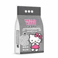 Hello Kitty, żwirek bentonit dla kota, z węglem aktywnym 10l