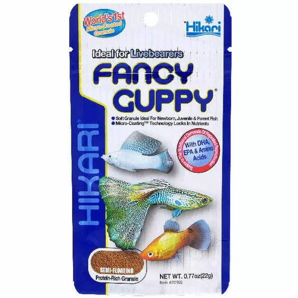 Hikari Fancy Guppy [22g] - pokarm dla gupik�w (granulat)