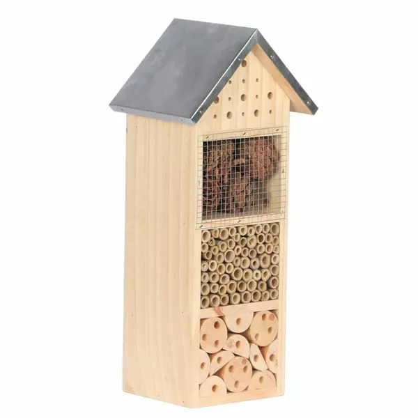Hotel dla owad�w, drewno 18x14x40,5cm