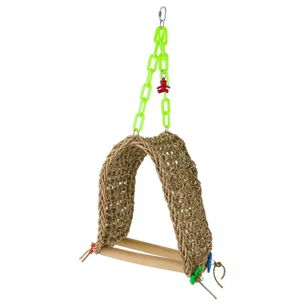 Hu�tawka, dla ptak�w, pleciona, 57x32cm