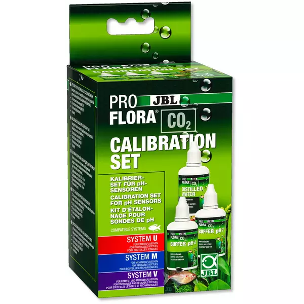 JBL ProFlora CO2 - pH Calibration Set U/V/M - zestaw do kalibracji sond pH (6465200)