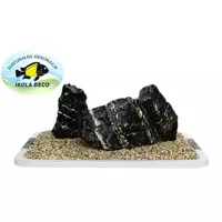 Kamienie Black & White multilayer [1kg] - rozmiar losowy