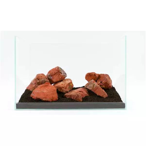 Kamienie Meyer Red Jasper Stone [1kg] do aquascapingu