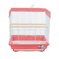Klatka dla ptak�w, ciemnor�owa,  wym. 36x28.8x36.8cm