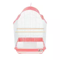 Klatka dla ptak�w, ciemnor�owa,  wym. 40.6x36x58cm