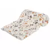 Koc Lingo, 100 x 75cm, bia�o/be�owy