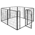 Kojec dla psa bez progu, L heavy - 8 paneli 77 x 101cm