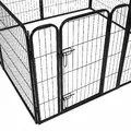 Kojec dla psa bez progu, M heavy - 8 paneli 77 x 81cm