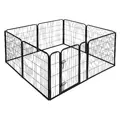 Kojec dla psa bez progu, M heavy - 8 paneli 77 x 81cm