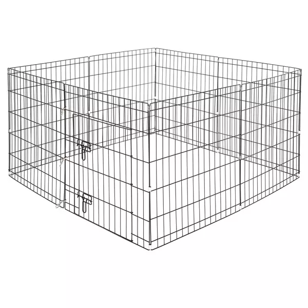 Kojec dla psa bez progu, M light - 8 paneli 76 x 61cm