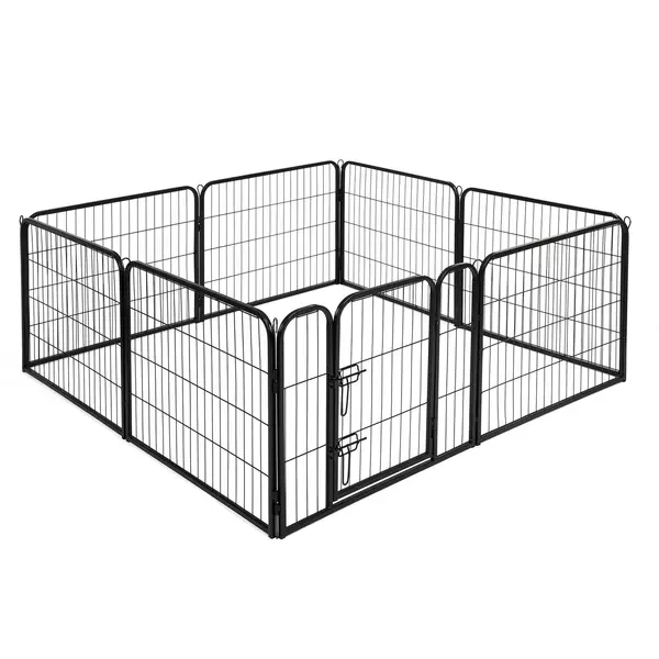Kojec dla psa bez progu, S heavy - 8 paneli 77 x 61cm