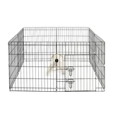 Kojec dla psa bez progu, S light - 8 paneli 61 x 61cm