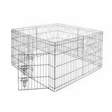 Kojec dla psa bez progu, S light - 8 paneli 61 x 61cm