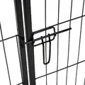 Kojec dla psa z progiem, L heavy - 8 paneli 77 x 101cm