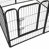 Kojec dla psa z progiem, M heavy - 8 paneli 77 x 81cm