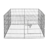 Kojec dla psa z progiem, M light - 8 paneli 76 x 61cm