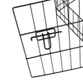 Kojec dla psa z progiem, M light - 8 paneli 76 x 61cm