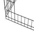 Kojec dla psa z progiem, M light - 8 paneli 76 x 61cm