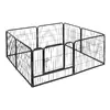 Kojec dla psa z progiem, S heavy - 8 paneli 77 x 61cm